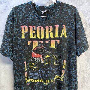 Vintage 90s Motocross Racing T Shirt Mens XL 23.5x29.5 AMA Camel Pro AOP